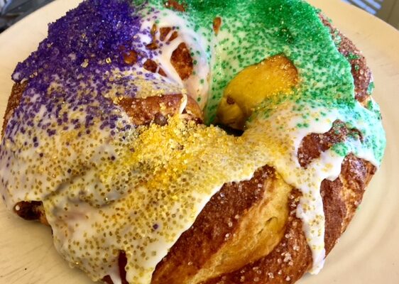 King Cake that looks delicious