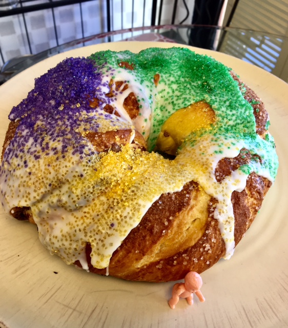 King Cake that looks delicious